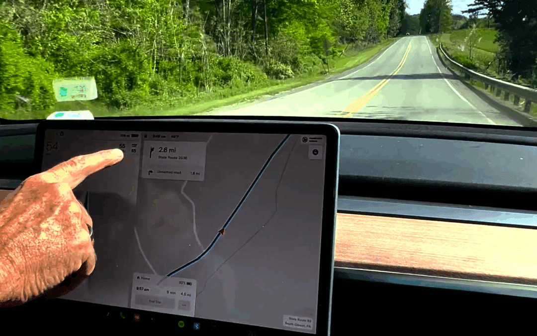 FSD Takes to the Back Roads at Highway Speeds