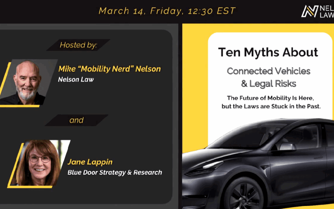 Top 10 Myths About Connected Vehicles (Part 1)